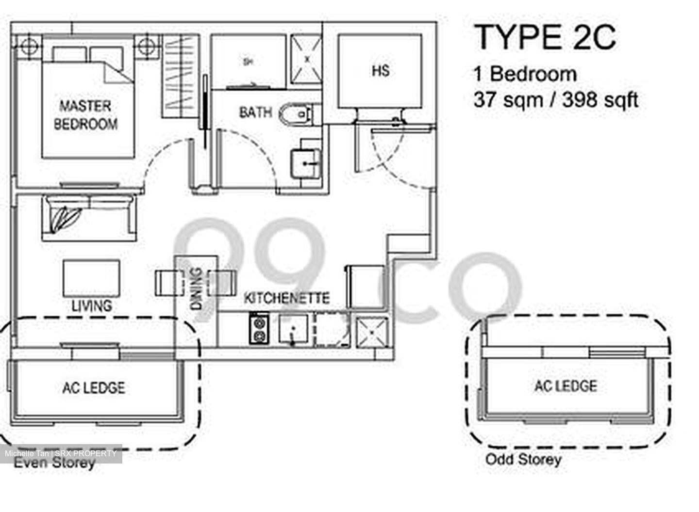 The Hillford (D21), Apartment #425788121